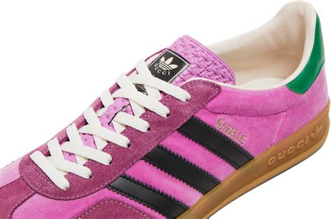 adidas x gucci pink|gucci x gazelle.